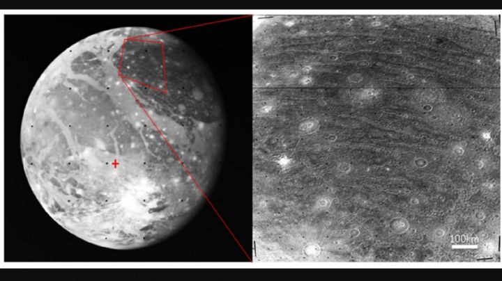 Un asteroide gigante desplazó el eje de la mayor luna del sistema solar