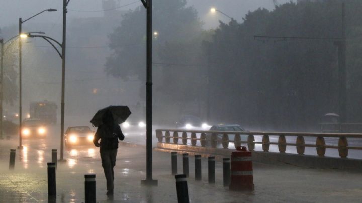 Arreciarán lluvias el miércoles por sistema frontal 1 y onda tropical 20 en estas entidades