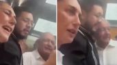 Trabajador del Poder Judicial increpa a Sheinbaum y AMLO en elevador de hotel en Nayarit (Video)