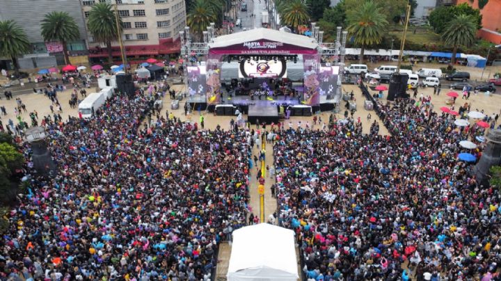 “¡Hasta siempre presidente!”: Acuden 55 mil al festival de despedida musical de AMLO