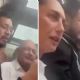 Trabajador del Poder Judicial increpa a Sheinbaum y AMLO en elevador de hotel en Nayarit (Video)