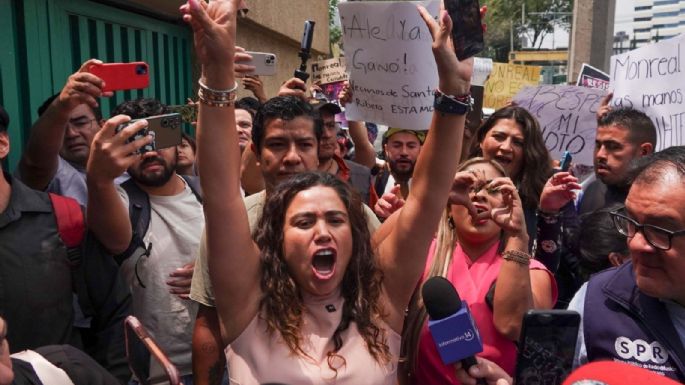 Manifestantes encaran a Caty Monreal y ella denuncia amenazas de muerte (Videos)