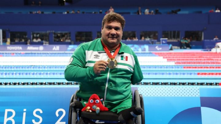 Arnulfo Castorena gana oro en paralímpicos de París 2024