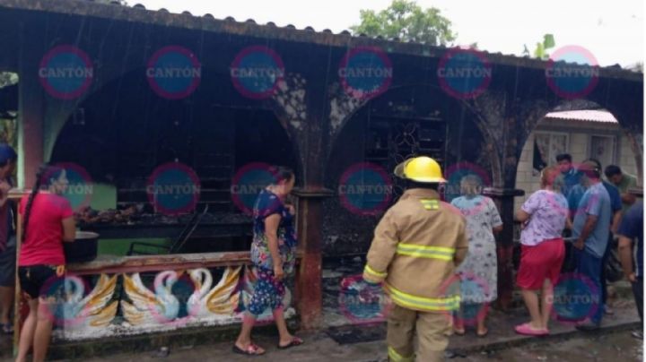 Explota bodega de huachicol en Tabasco; hay un muerto y un lesionado