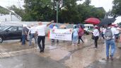 Chiapas: Trabajadores protestan contra la reforma al Poder Judicial