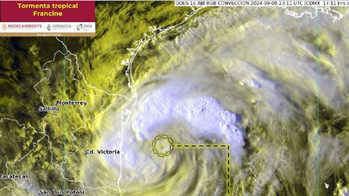 Tormenta Francine podría ascender a huracán el martes: en su trayectoria afectará a estas entidades