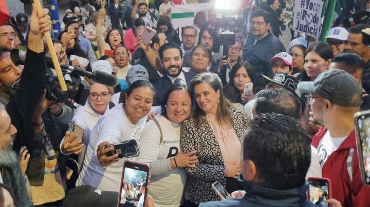 Dos ministros de la Corte dan espaldarazo en plantón de empleados del PJF en el Senado (Video)