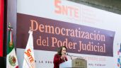 El SNTE y la ministra Yasmín Esquivel piden a maestros difundir la reforma judicial