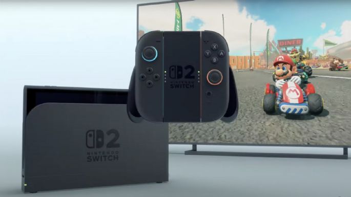 Así es la nueva consola Nintendo Switch 2 (Video)