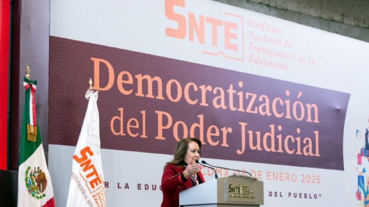 El SNTE y la ministra Yasmín Esquivel piden a maestros difundir la reforma judicial