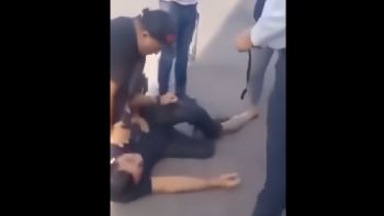 Fiscalía de Puebla suspende a agentes que sometieron con violencia a un ciudadano (Video)