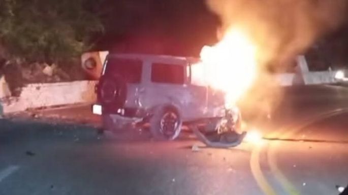 Una mujer murió en un accidente automovilístico en Acapulco; hay dos heridos (Video)