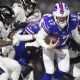 Josh Allen anotó dos touchdowns corriendo en el triunfo de Bills sobre Ravens (Video)