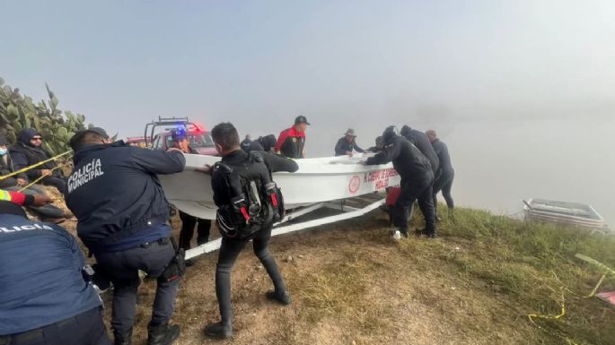 Se hunde una lancha con pescadores a bordo en laguna de Hidalgo; cuatro murieron ahogados