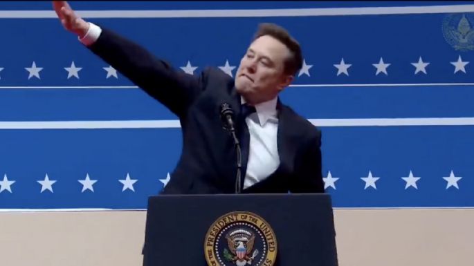 Elon Musk desata polémica por gesto similar al saludo nazi en acto de Trump (Video)