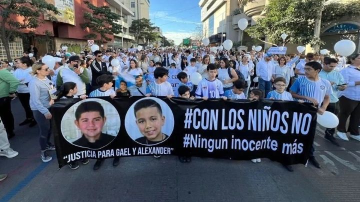 Caso de Alexander y Gael: asesinato de dos menores provoca marcha en Sinaloa