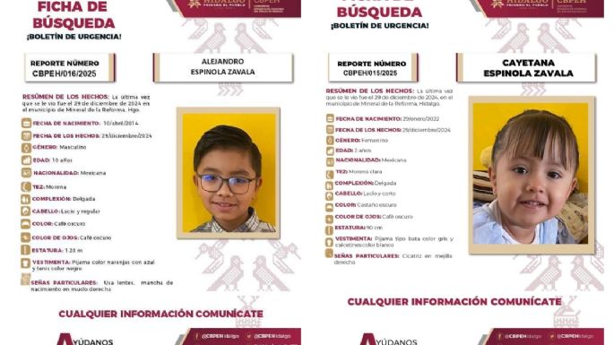 Denuncian sustracción parental, pero tardía orden de cateo permite fuga del padre con los menores