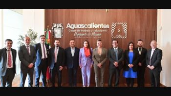 Gobernadora de Aguascalientes plantea estrategias de fortalecimiento a la economía estatal