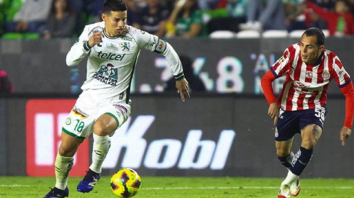 El León de James Rodríguez vence a Chivas y se mantiene en la parte alta del torneo Clausura (Video)