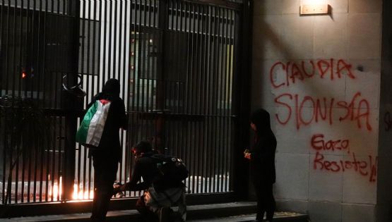 Protestan en la CDMX por asalto de Israel a la flotilla que se dirigía a la Franja de Gaza