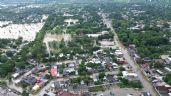 Foto ilustrativa de la nota titulada: Suman 48 municipios afectados en Veracruz por lluvias, inundaciones y desbordamiento de ríos