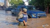 Foto ilustrativa de la nota titulada: Sheinbaum reporta 982 kilómetros de carreteras federales afectadas por las lluvias