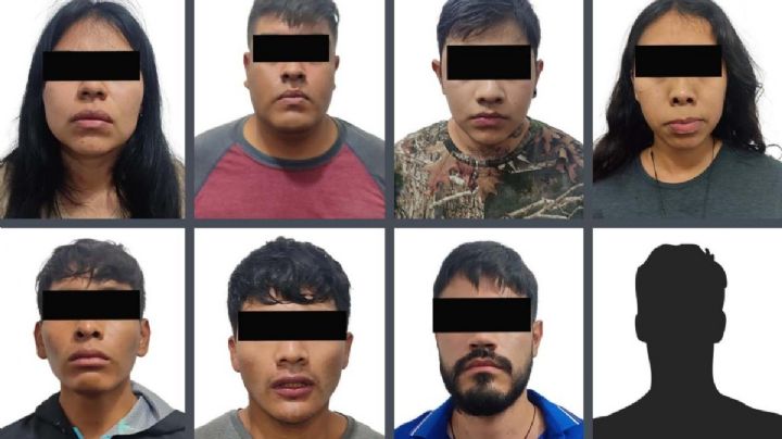 Caen ocho presuntos integrantes del CJNG, entre ellos una funcionaria del DIF de Malinalco