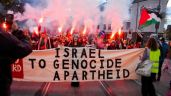 Foto ilustrativa de la nota titulada: Noruega golea 5-0 a Israel en medio de manifestaciones propalestinas