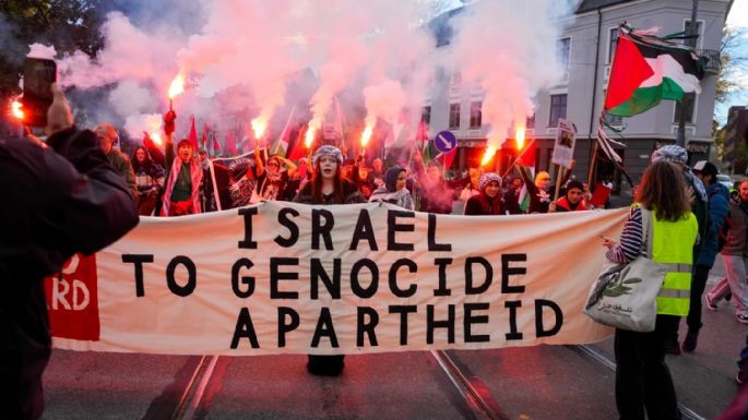 Noruega golea 5-0 a Israel en medio de manifestaciones propalestinas