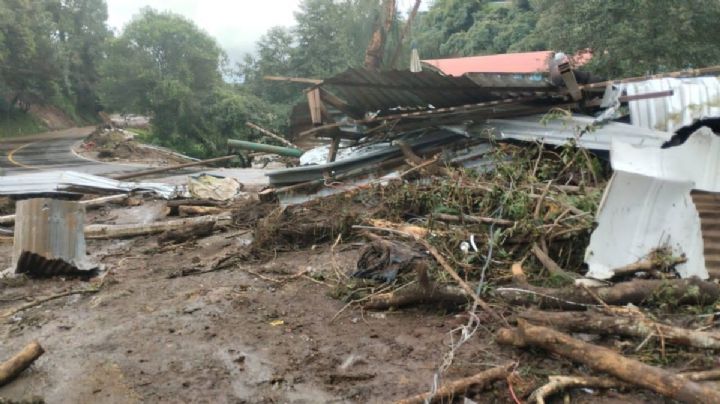 Reportan nueve muertos en Puebla por el paso de la tormenta Jerry