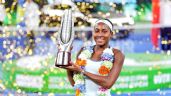 Foto ilustrativa de la nota titulada: Coco Gauff vence a Jessica Pegula y gana el Abierto de Wuhan