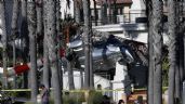 Foto ilustrativa de la nota titulada: Helicóptero pierde el control y se estrella en Huntington Beach, California (Videos)