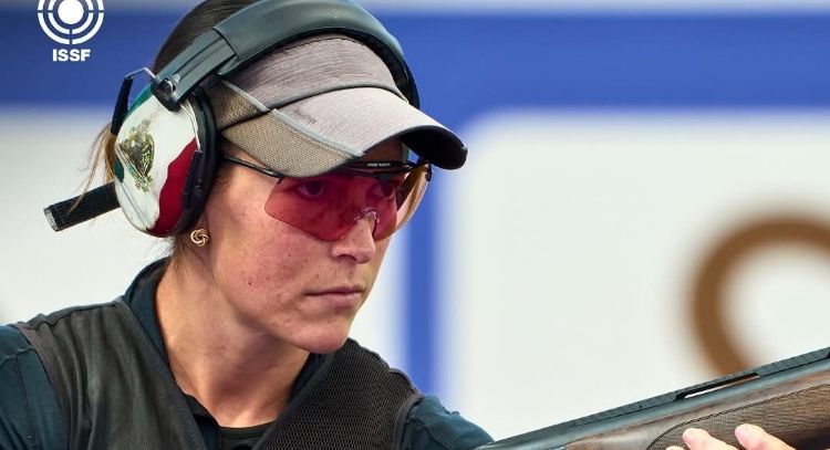 Gabriela Rodríguez conquista plata histórica en el Campeonato Mundial de Tiro con Escopeta en Atenas