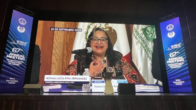 Norma Piña recibe premio internacional a la Independencia Judicial; llama a no perder la esperanza