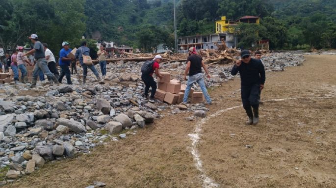 Envía Tamaulipas apoyo a población afectada por lluvias en Veracruz