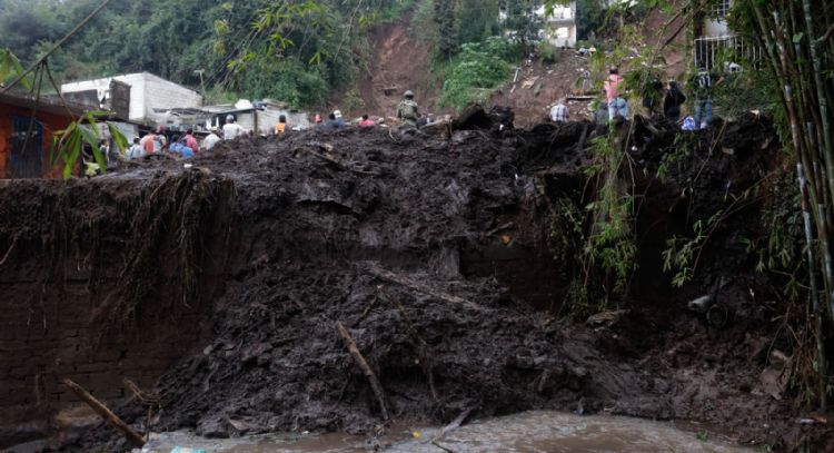 Lluvias en México dejan 64 fallecidos y 65 desaparecidos