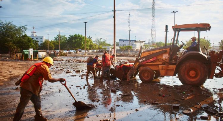 Hay 100 mil viviendas dañadas por las lluvias y 65 desaparecidos en cinco estados