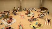 Foto ilustrativa de la nota titulada: En el Cervantino, Sun & Sea una ópera performance en la playa