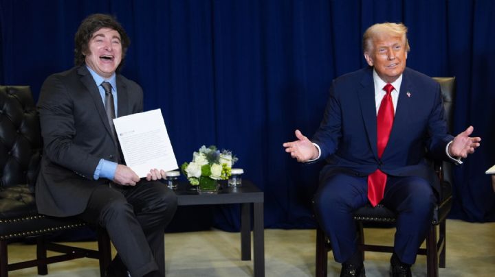 Milei busca alivio económico en crucial reunión con Trump en la Casa Blanca