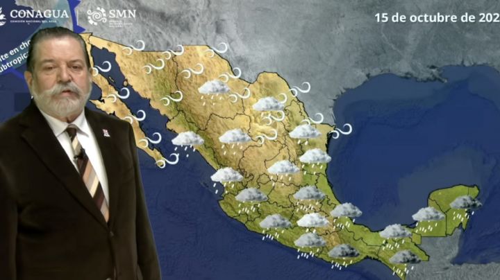 Llega el frente frío 7; lluvias muy fuertes e intensas azotarán el miércoles a estas entidades