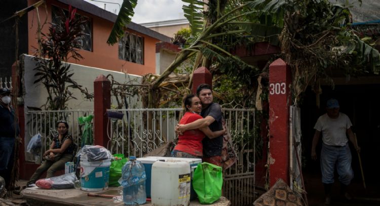 CDHCM instala centro de acopio de víveres para apoyar a damnificados por las lluvias