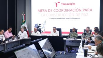 Instruye Américo Villarreal a mantener vigilancia permanente en zona conurbada ante crecida del Pánu