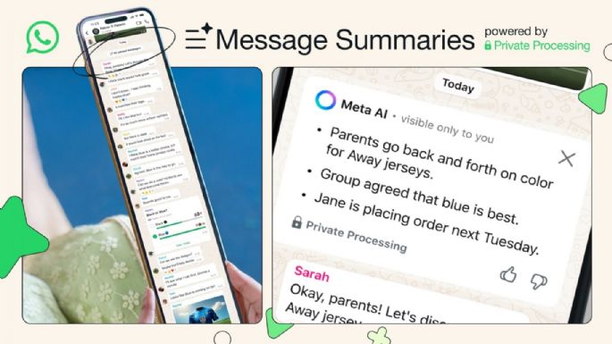 WhatsApp te ayuda a resumir mensajes no leídos con Meta AI; así se puede activar