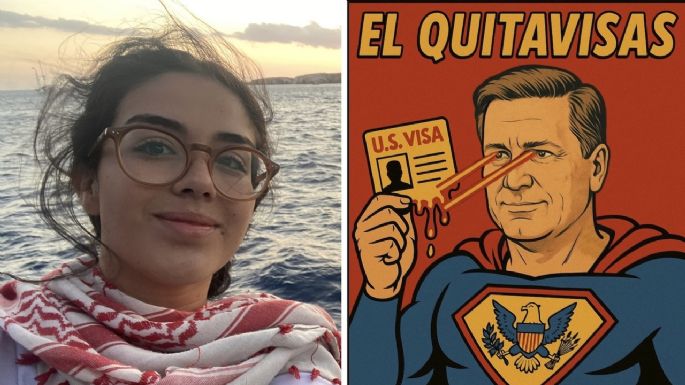 Christopher Landau amaga con quitar la visa a Arlín Medrano; así le respondió la activista