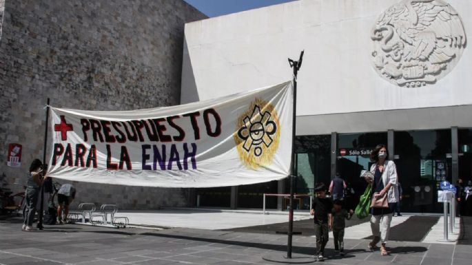 Estudiantes que protestaron y exigieron condiciones dignas en la ENAH logran diálogo con autoridades
