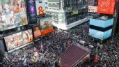 Foto ilustrativa de la nota titulada: Protestas contra Trump generan ambiente festivo; republicanos las llaman actos de odio a EU