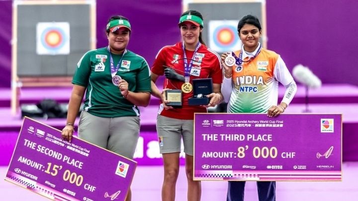 Mariana Bernal y Maya Becerra ganan oro y plata en Copa del Mundo de Tiro con Arco (Video)