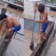 Niño salva a un gato de las inundaciones en Poza Rica, Veracruz (Video)