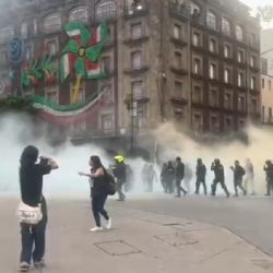 Saqueos e incendios en la marcha para conmemorar la matanza del 2 de octubre (Videos)