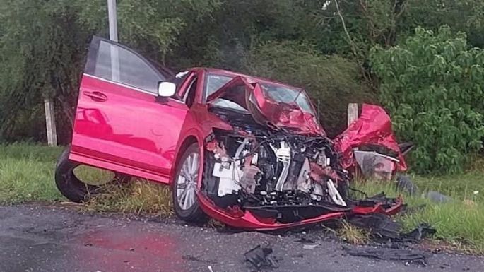 Fallecen cinco personas por trágico accidente sobre carretera de Tamaulipas